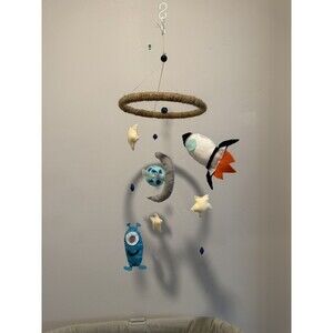 Planet/Space Felt Baby Mobile | Nursery Decor | Baby Shower Gifts